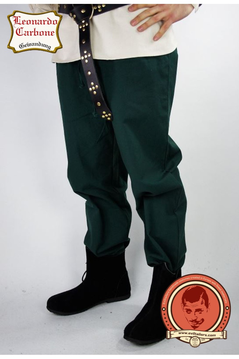 Pants with elastic waist, oversize