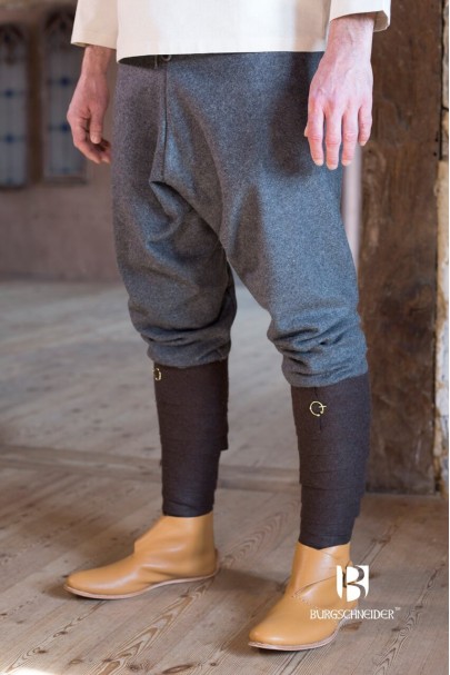 Pantalones de lana tipo Thorberg Fenris - Dark grey