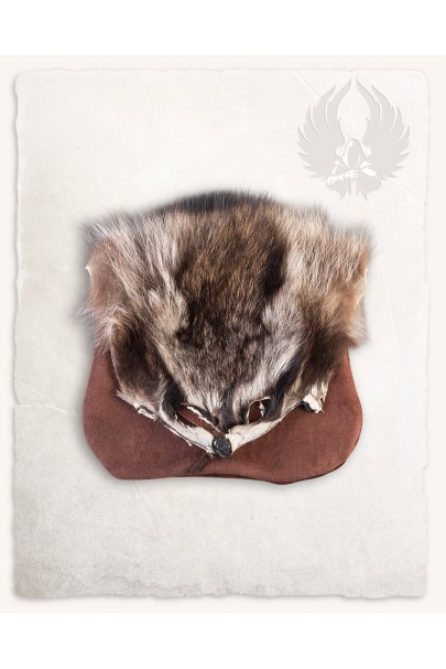 Canis Beltbag with Racoon Fur