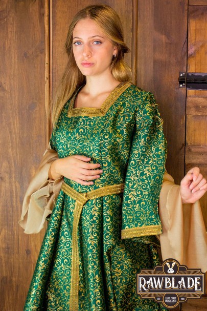Aquitania Vestido de Noble - Verde