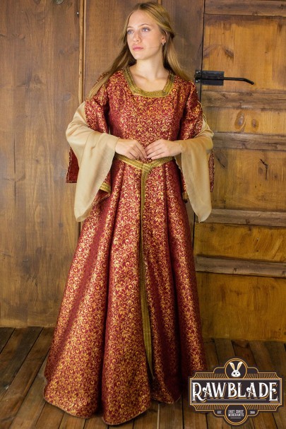Aquitania Vestido de Noble - Rojo